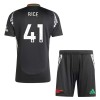 Officiële Voetbalshirt + Korte Broek Arsenal Rice 41 Uit 2024-25 - Kids